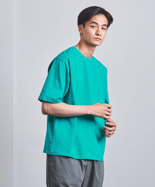 UNITED ARROWS（ユナイテッドアローズ）の「＜UNITED ARROWS＞ ドライ/コットン Tシャツ（Tシャツ/カットソー・メンズ・ホワイト/ダークグレー/イエロー/ケリー/オレンジ/ロイヤルブルー・SMALL/LARGE/X-LARGE/MEDIUM）」の4枚目の写真