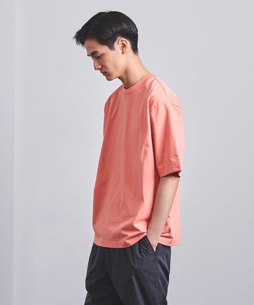 UNITED ARROWS（ユナイテッドアローズ）の「＜UNITED ARROWS＞ ドライ/コットン Tシャツ（Tシャツ/カットソー・メンズ・ホワイト/ダークグレー/イエロー/ケリー/オレンジ/ロイヤルブルー・SMALL/LARGE/X-LARGE/MEDIUM）」の6枚目の写真