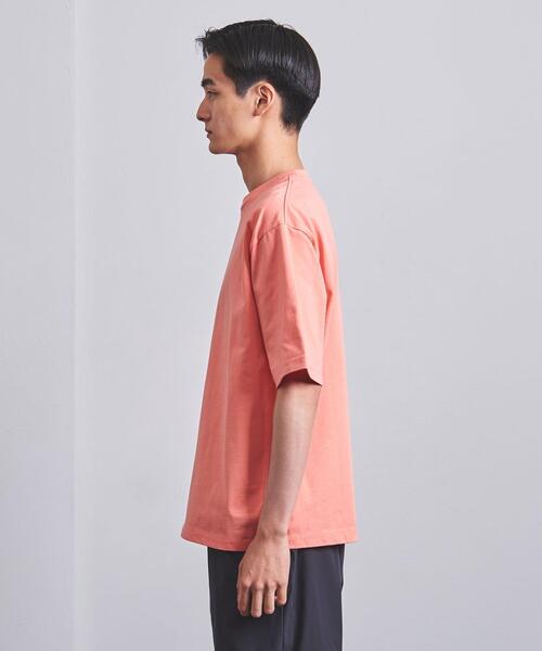 UNITED ARROWS（ユナイテッドアローズ）の「＜UNITED ARROWS＞ ドライ/コットン Tシャツ（Tシャツ/カットソー・メンズ・ホワイト/ダークグレー/イエロー/ケリー/オレンジ/ロイヤルブルー・SMALL/LARGE/X-LARGE/MEDIUM）」の8枚目の写真