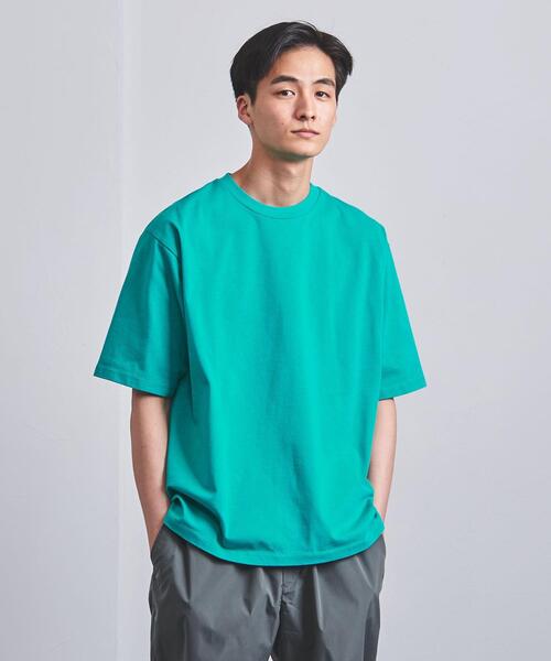 UNITED ARROWS（ユナイテッドアローズ）の「＜UNITED ARROWS＞ ドライ/コットン Tシャツ（Tシャツ/カットソー・メンズ・ホワイト/ダークグレー/イエロー/ケリー/オレンジ/ロイヤルブルー・SMALL/LARGE/X-LARGE/MEDIUM）」の13枚目の写真