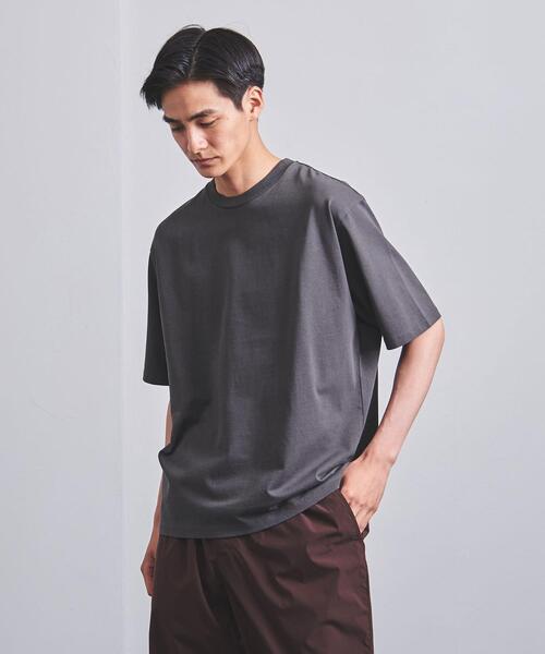 UNITED ARROWS（ユナイテッドアローズ）の「＜UNITED ARROWS＞ ドライ/コットン Tシャツ（Tシャツ/カットソー・メンズ・ホワイト/ダークグレー/イエロー/ケリー/オレンジ/ロイヤルブルー・SMALL/LARGE/X-LARGE/MEDIUM）」の22枚目の写真