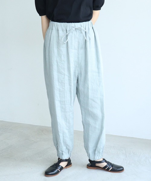 bulle de savon（ビュルデサボン）の「リネン/コットン トリプル