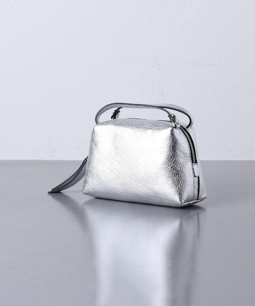 GIANNI CHIARINI（ジャンニ キアリーニ）の「＜GIANNI CHIARINI(ジャンニ キアリーニ) ＞ALIFA MET バッグ S（ショルダーバッグ・レディース・シルバー・FREE）」の2枚目の写真