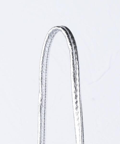 GIANNI CHIARINI（ジャンニ キアリーニ）の「＜GIANNI CHIARINI(ジャンニ キアリーニ) ＞ALIFA MET バッグ S（ショルダーバッグ・レディース・シルバー・FREE）」の7枚目の写真