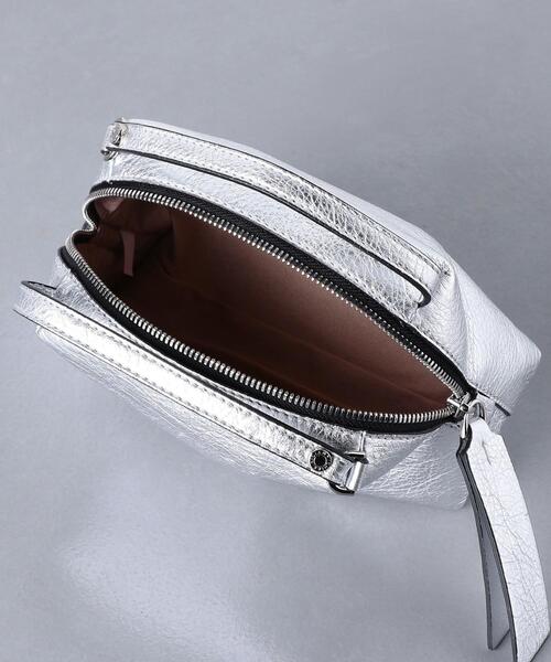GIANNI CHIARINI（ジャンニ キアリーニ）の「＜GIANNI CHIARINI(ジャンニ キアリーニ) ＞ALIFA MET バッグ S（ショルダーバッグ・レディース・シルバー・FREE）」の12枚目の写真
