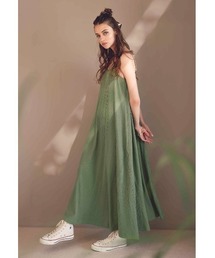 ALEXIA STAM | 【GIANNA 2021 Summer #2 掲載】Rib Volume Maxi Dress/リブボリュームマキシドレス(ワンピース)