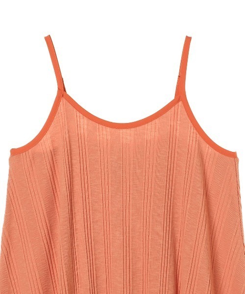 ALEXIA STAM（アリシアスタン）の「【GIANNA 2021 Summer #2 掲載】Rib Volume Maxi Dress/リブボリュームマキシドレス（ワンピース・レディース・チャコールグレー/オレンジ/グリーン・FREE）」の9枚目の写真