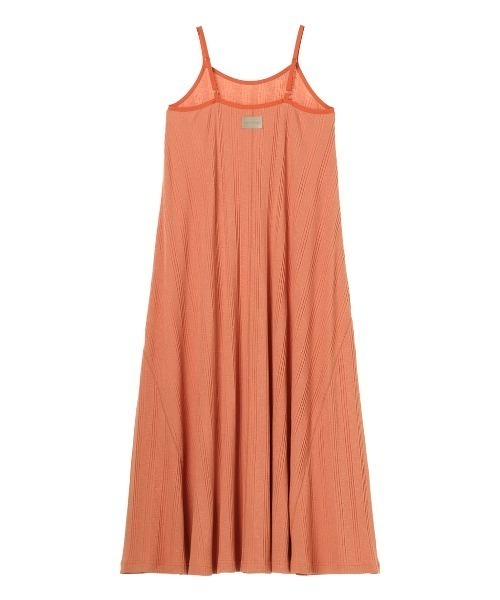 ALEXIA STAM（アリシアスタン）の「【GIANNA 2021 Summer #2 掲載】Rib Volume Maxi Dress/リブボリュームマキシドレス（ワンピース・レディース・チャコールグレー/オレンジ/グリーン・FREE）」の17枚目の写真