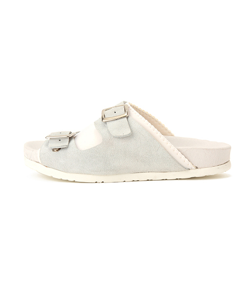 Ray BEAMS（レイビームス）の「Amb / トリコット Wベルト サンダル（サンダル・レディース・ホワイト/ブラック・36/35/38/37）」の9枚目の写真