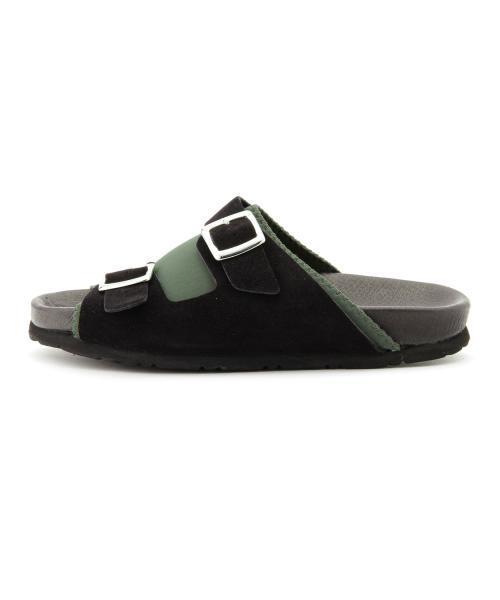 Ray BEAMS（レイビームス）の「Amb / トリコット Wベルト サンダル（サンダル・レディース・ホワイト/ブラック・36/35/38/37）」の20枚目の写真