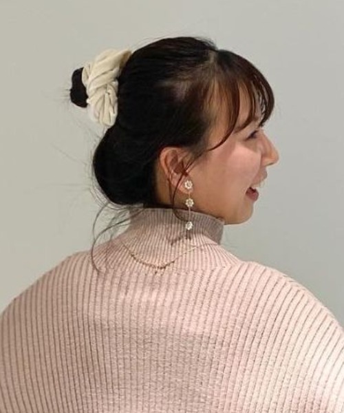 flower（フラワー）の「ゴールドパーリーフルールピアス（ピアス（片耳用）・レディース・ゴールド・FREE）」の10枚目の写真