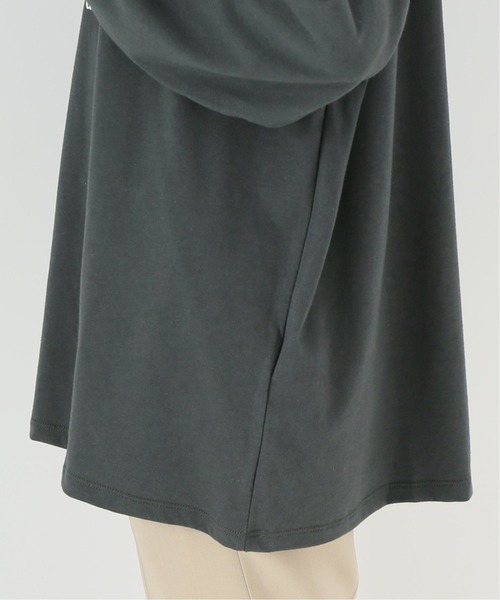 Simplicite（サンプリシテ）の「ハーフサークルロゴロンT◆（Tシャツ/カットソー・レディース・ブラック/ホワイト・FREE）」の16枚目の写真