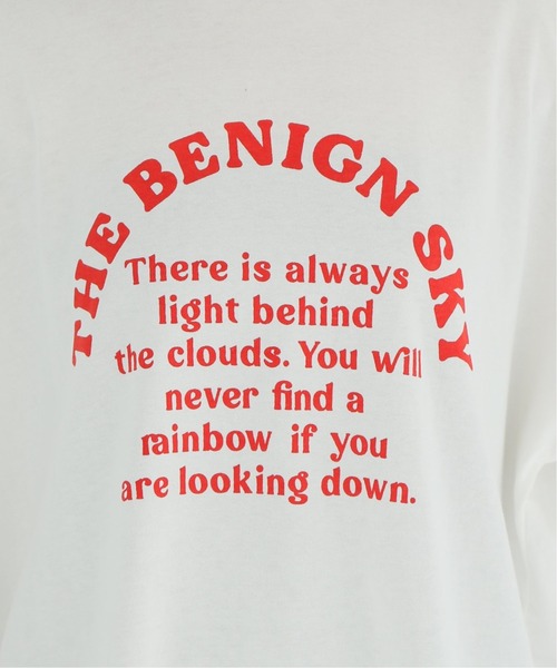 Simplicite（サンプリシテ）の「ハーフサークルロゴロンT◆（Tシャツ/カットソー・レディース・ブラック/ホワイト・FREE）」の18枚目の写真