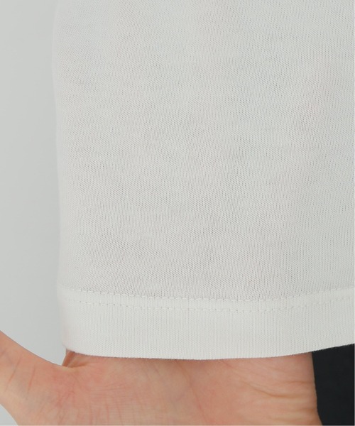 Simplicite（サンプリシテ）の「ハーフサークルロゴロンT◆（Tシャツ/カットソー・レディース・ブラック/ホワイト・FREE）」の22枚目の写真
