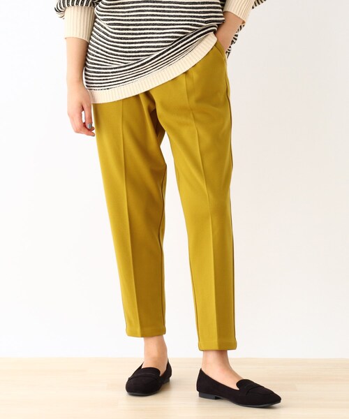 DRESKIP(ドレスキップ)の「◆裏に秘密(工夫)テーパードパンツ(その他パンツ・レディース・ブラック/オフホワイト/レモンイエロー/グレー系その他2/ダークブラウン系1・02/03/04)」の5枚目の写真