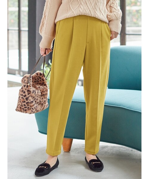 DRESKIP(ドレスキップ)の「◆裏に秘密(工夫)テーパードパンツ(その他パンツ・レディース・ブラック/オフホワイト/レモンイエロー/グレー系その他2/ダークブラウン系1・02/03/04)」の19枚目の写真