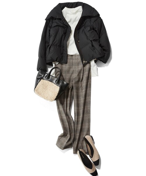 DRESKIP(ドレスキップ)の「◆裏に秘密(工夫)テーパードパンツ(その他パンツ・レディース・ブラック/オフホワイト/レモンイエロー/グレー系その他2/ダークブラウン系1・02/03/04)」の22枚目の写真