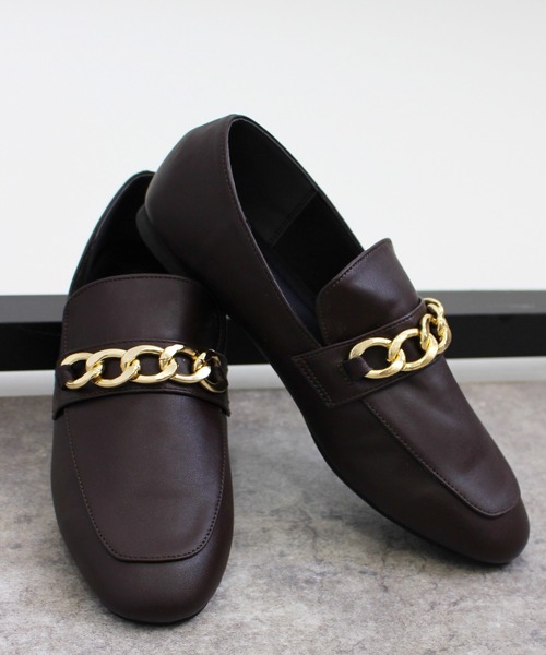 MLI'A（エムリア）の「チェーンローファー（ローファー・レディース・ブラック/ブラウン・M/L）」の5枚目の写真