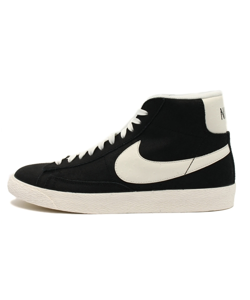 BEAMS BOY（ビームスボーイ）の「NIKE / ブレーザー MID プレミアム ヴィンテージ(638261-006/-008)（スニーカー・レディース・グレー/ブラック・25/24.5/24）」の3枚目の写真