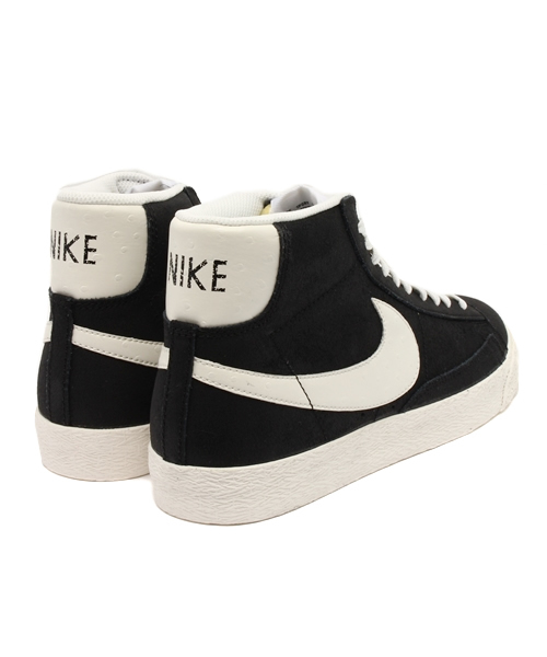 BEAMS BOY（ビームスボーイ）の「NIKE / ブレーザー MID プレミアム ヴィンテージ(638261-006/-008)（スニーカー・レディース・グレー/ブラック・25/24.5/24）」の5枚目の写真