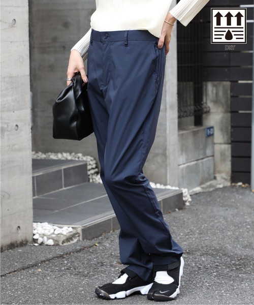 Printstar(プリントスター)の「【Printstar】dry stretch tapered pants / ドライ ストレッチ テーパードパンツ ※(スラックス・メンズ・ブラック/ネイビー/グレー・M/S/L/LL)」の2枚目の写真