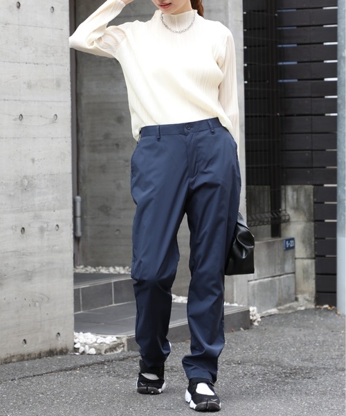Printstar(プリントスター)の「【Printstar】dry stretch tapered pants / ドライ ストレッチ テーパードパンツ ※(スラックス・メンズ・ブラック/ネイビー/グレー・M/S/L/LL)」の5枚目の写真