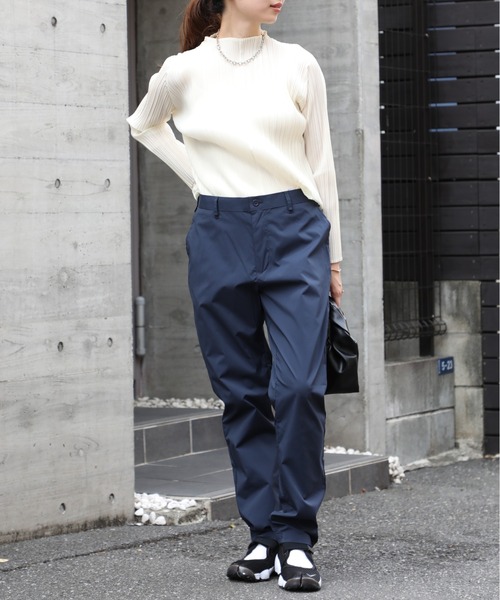 Printstar(プリントスター)の「【Printstar】dry stretch tapered pants / ドライ ストレッチ テーパードパンツ ※(スラックス・メンズ・ブラック/ネイビー/グレー・M/S/L/LL)」の4枚目の写真