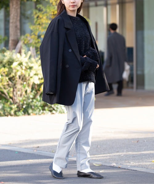 Printstar(プリントスター)の「【Printstar】dry stretch tapered pants / ドライ ストレッチ テーパードパンツ ※(スラックス・メンズ・ブラック/ネイビー/グレー・M/S/L/LL)」の22枚目の写真