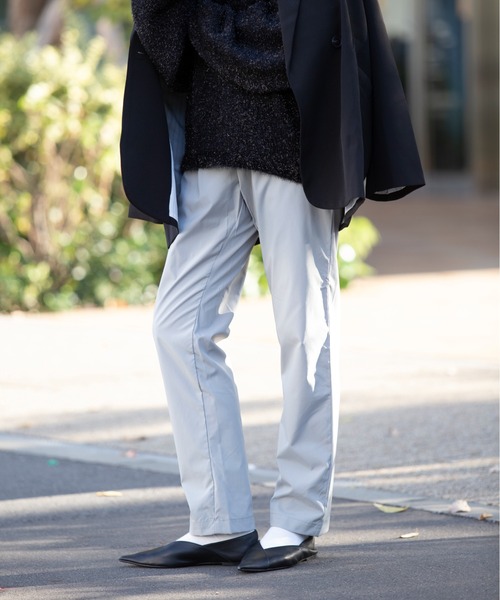 Printstar(プリントスター)の「【Printstar】dry stretch tapered pants / ドライ ストレッチ テーパードパンツ ※(スラックス・メンズ・ブラック/ネイビー/グレー・M/S/L/LL)」の19枚目の写真