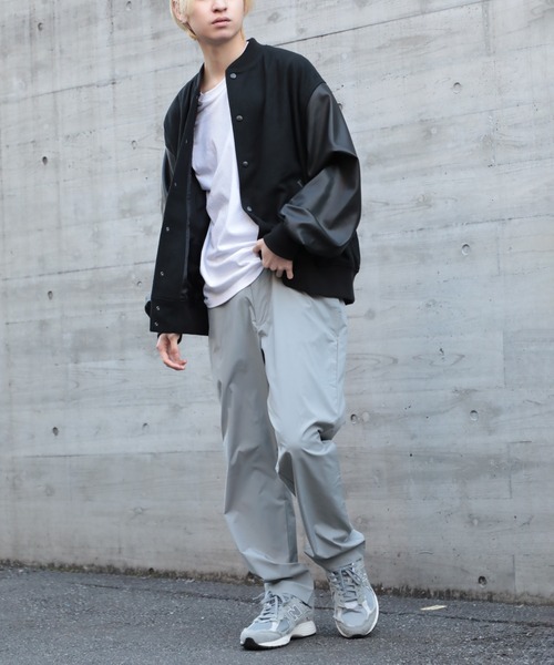 Printstar(プリントスター)の「【Printstar】dry stretch tapered pants / ドライ ストレッチ テーパードパンツ ※(スラックス・メンズ・ブラック/ネイビー/グレー・M/S/L/LL)」の17枚目の写真