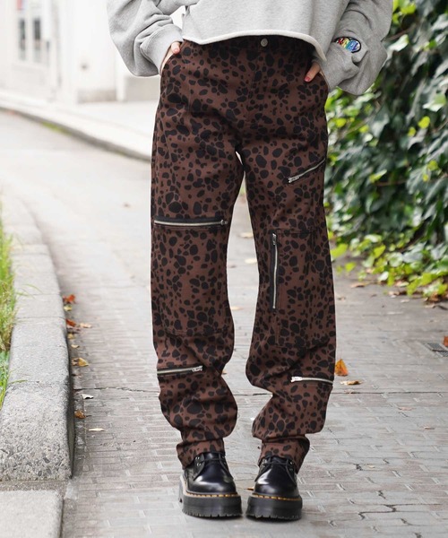 X-girl(エックスガール)の「FLIGHT PANTS(その他パンツ・レディース・ブラック/ブラウン/チャコール・M/S/XS)」の3枚目の写真