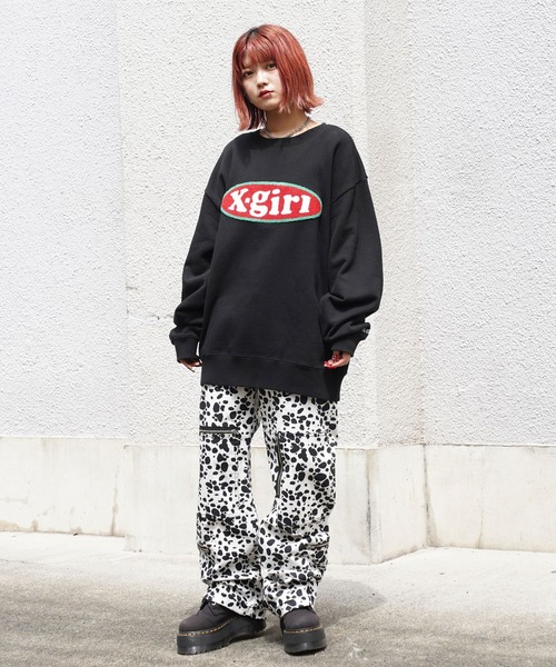 X-girl(エックスガール)の「FLIGHT PANTS(その他パンツ・レディース・ブラック/ブラウン/チャコール・M/S/XS)」の6枚目の写真