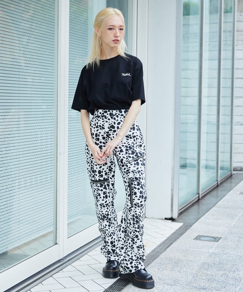 X-girl(エックスガール)の「FLIGHT PANTS(その他パンツ・レディース・ブラック/ブラウン/チャコール・M/S/XS)」の5枚目の写真
