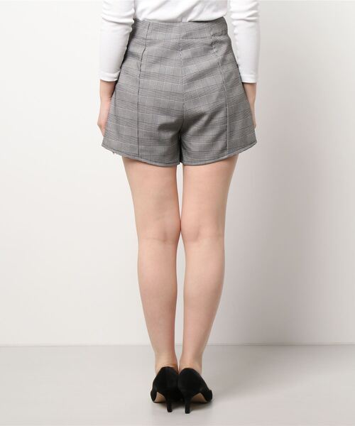 ANDGEEBEE（アンジービー）の「ベーシックショーパン（その他パンツ・レディース・チェック/ブラック・SMALL/MEDIUM）」の8枚目の写真
