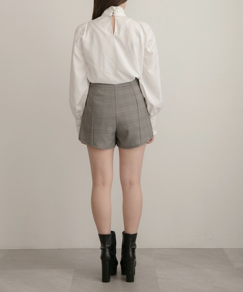 ANDGEEBEE（アンジービー）の「ベーシックショーパン（その他パンツ・レディース・チェック/ブラック・SMALL/MEDIUM）」の20枚目の写真