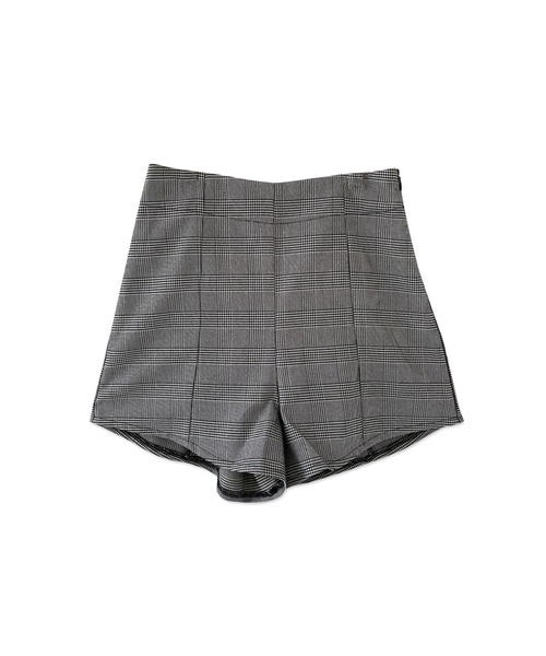 ANDGEEBEE（アンジービー）の「ベーシックショーパン（その他パンツ・レディース・チェック/ブラック・SMALL/MEDIUM）」の5枚目の写真