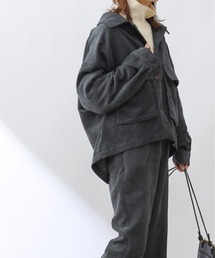 COLONY 2139（コロニートゥーワンスリーナイン）の「コール天ビッグフラップショートジャケット/コーデュロイジャケット(セットアップ可)（ブルゾン）」