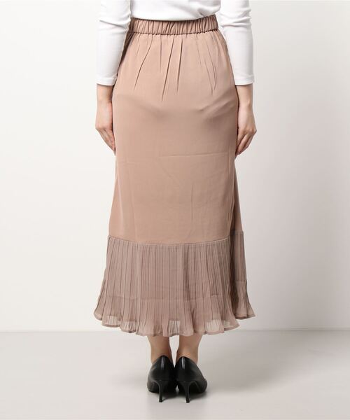 flower(フラワー)の「エニープリーツスカート(スカート・レディース・アイボリー/カーキ・FREE)」の5枚目の写真