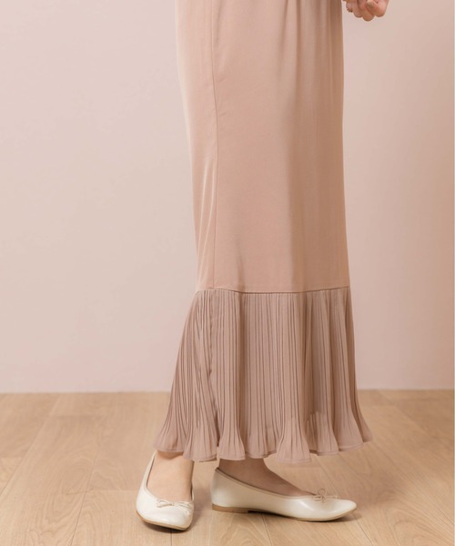 flower(フラワー)の「エニープリーツスカート(スカート・レディース・アイボリー/カーキ・FREE)」の21枚目の写真