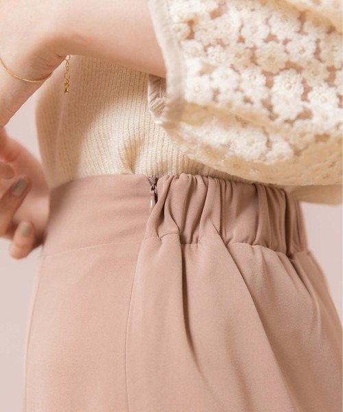 flower(フラワー)の「エニープリーツスカート(スカート・レディース・アイボリー/カーキ・FREE)」の12枚目の写真