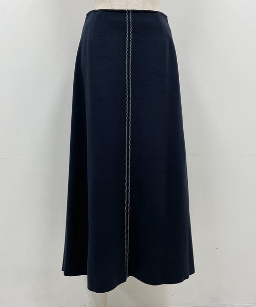 PICCIN(ピッチン)の「ライトジャージメルトンスカート(スカート・レディース・ネイビー/サックスブルー/オリーブ・L/M)」の6枚目の写真