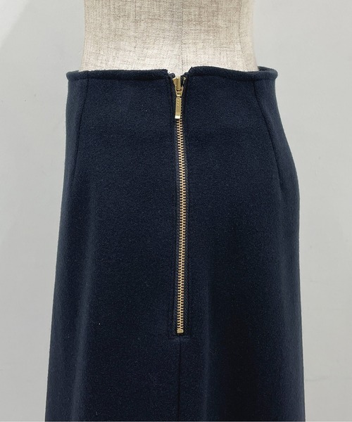 PICCIN(ピッチン)の「ライトジャージメルトンスカート(スカート・レディース・ネイビー/サックスブルー/オリーブ・L/M)」の10枚目の写真