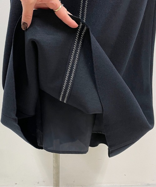 PICCIN(ピッチン)の「ライトジャージメルトンスカート(スカート・レディース・ネイビー/サックスブルー/オリーブ・L/M)」の11枚目の写真