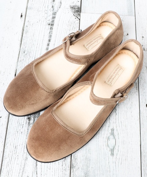 FUNALIVE(ファンアライブ)の「jou jou lier ストラップカンフーシューズ(バレエシューズ・レディース・ブラック/ボルドー/グレイッシュベージュ・M/L)」の11枚目の写真