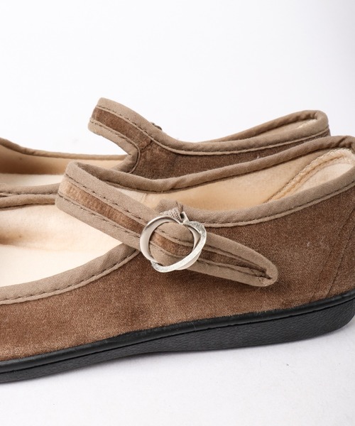 FUNALIVE(ファンアライブ)の「jou jou lier ストラップカンフーシューズ(バレエシューズ・レディース・ブラック/ボルドー/グレイッシュベージュ・M/L)」の13枚目の写真