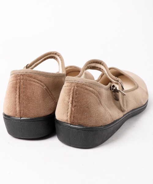 FUNALIVE(ファンアライブ)の「jou jou lier ストラップカンフーシューズ(バレエシューズ・レディース・ブラック/ボルドー/グレイッシュベージュ・M/L)」の14枚目の写真