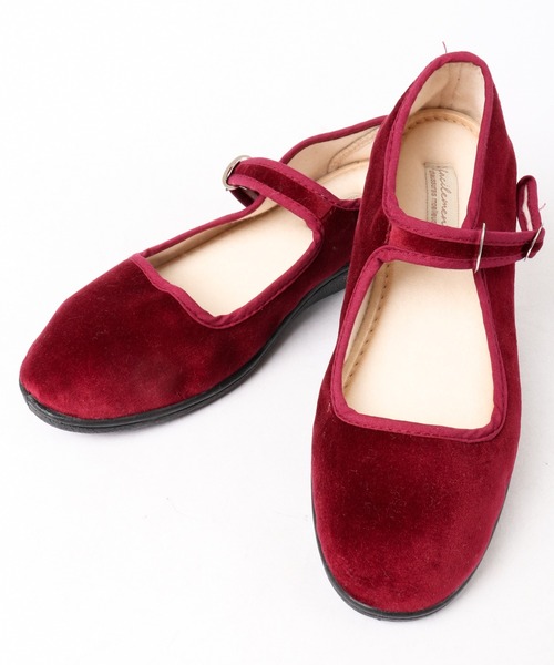 FUNALIVE(ファンアライブ)の「jou jou lier ストラップカンフーシューズ(バレエシューズ・レディース・ブラック/ボルドー/グレイッシュベージュ・M/L)」の16枚目の写真