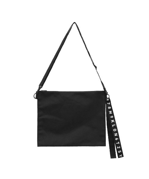 KLON(クローン)の「KLON ACTIVE HANG LINE SACOCHE(エコバッグ/サブバッグ・レディース・ブラック・ONE SIZE)」の1枚目の写真