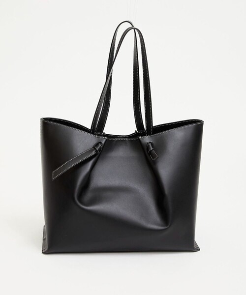 MARROW（マロウ）の「【MARROW(マロー)】《STUDIOUS別注》ラージノットトートバッグ（トートバッグ・レディース・ブラック/ブラウン・FREE）」の7枚目の写真