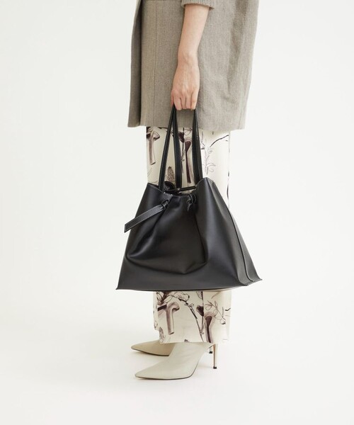 MARROW（マロウ）の「【MARROW(マロー)】《STUDIOUS別注》ラージノットトートバッグ（トートバッグ・レディース・ブラック/ブラウン・FREE）」の8枚目の写真